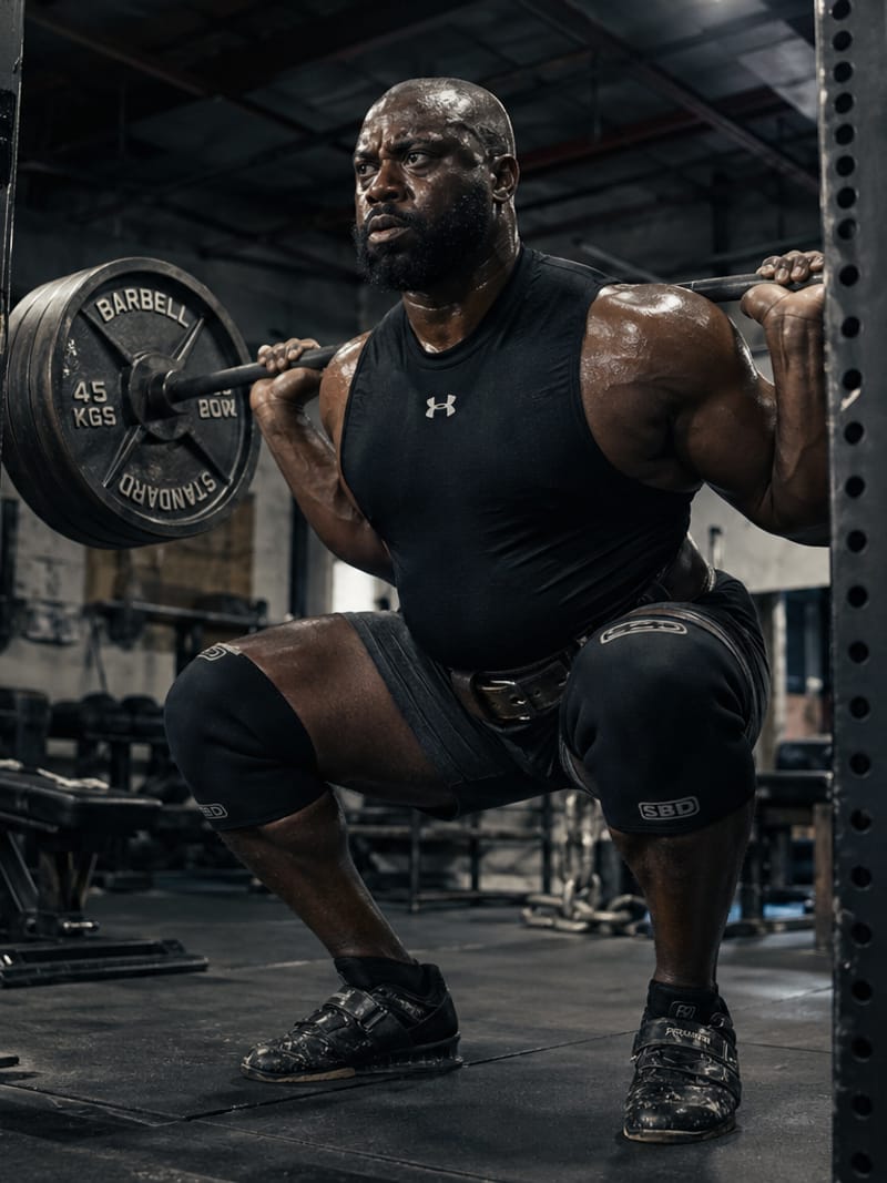 Marcus K. — Transform athlete portrait